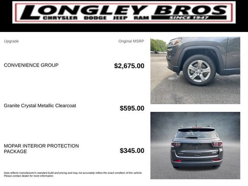 Used 2023 Jeep Compass Latitude w/ Convenience Group AWD/4WD image 6