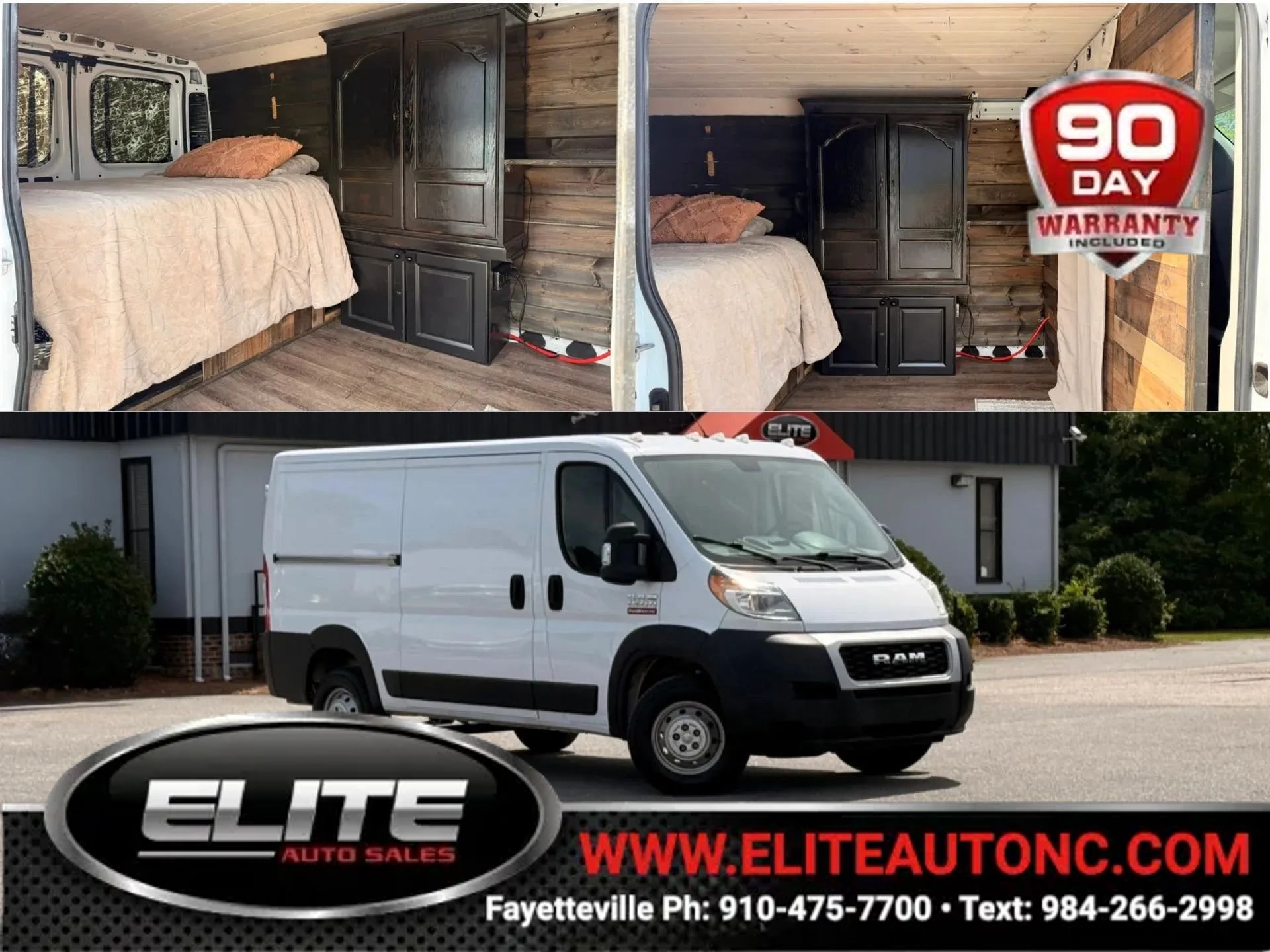 Used 2019 RAM ProMaster 1500 FWD image 1