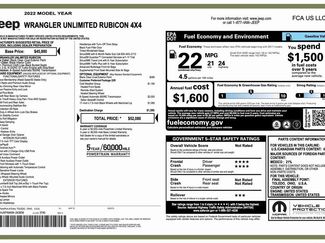 Certified 2022 Jeep Wrangler Unlimited Rubicon w/ Cold Weather Group video 2