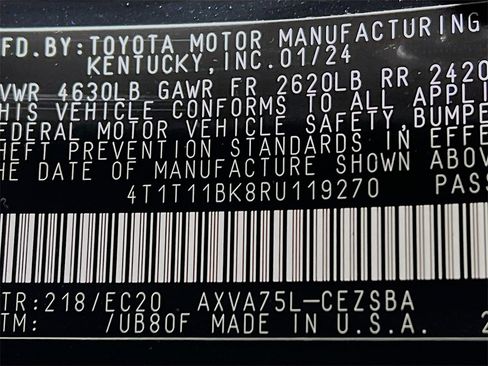 Certified 2024 Toyota Camry SE image 28