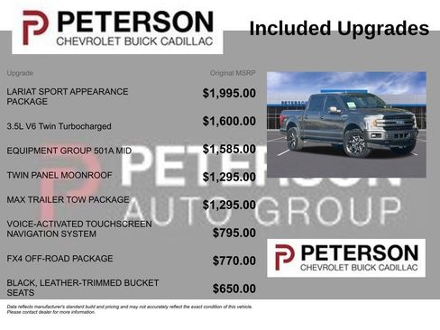 Used 2018 Ford F150 Lariat AWD/4WD image 11