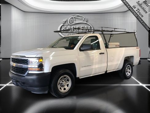 Used 2018 Chevrolet Silverado 1500 W/T AWD/4WD image 1