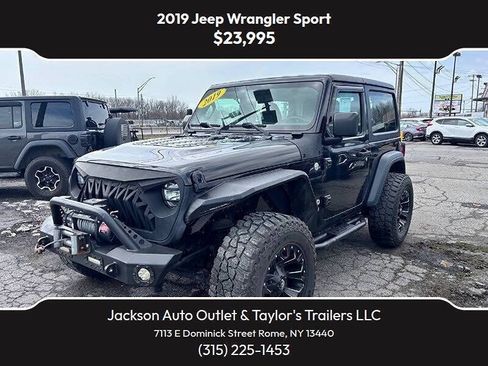 Used 2019 Jeep Wrangler Sport AWD/4WD image 1