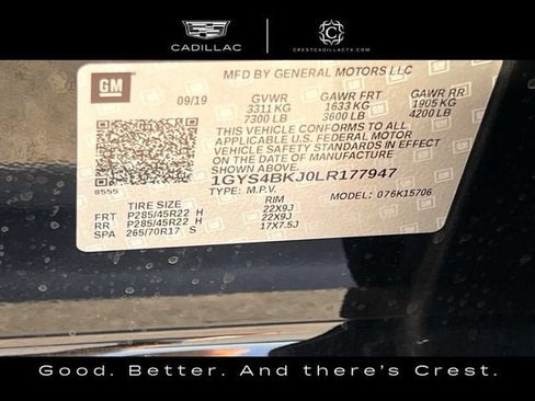 Used 2020 Cadillac Escalade Luxury AWD/4WD image 30