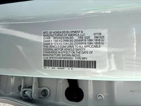 New 2026 Honda Pilot EX-L image 22