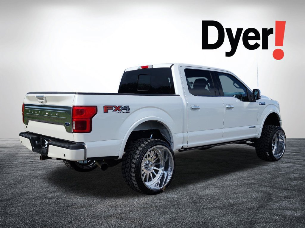 Used 2018 Ford F150 Platinum w/ Equipment Group 701A Luxury AWD/4WD image 4
