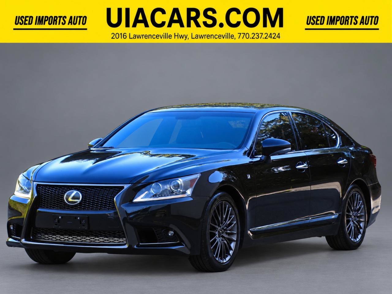 Used 2017 Lexus LS 460 w/ F Sport Midnight Edition RWD image 2