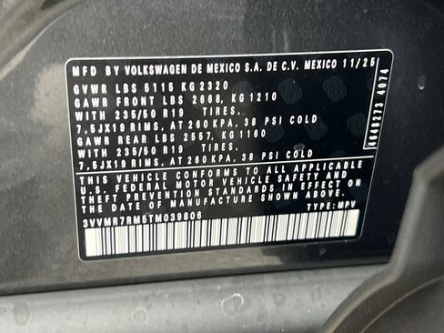 New 2026 Volkswagen Tiguan SE image 34