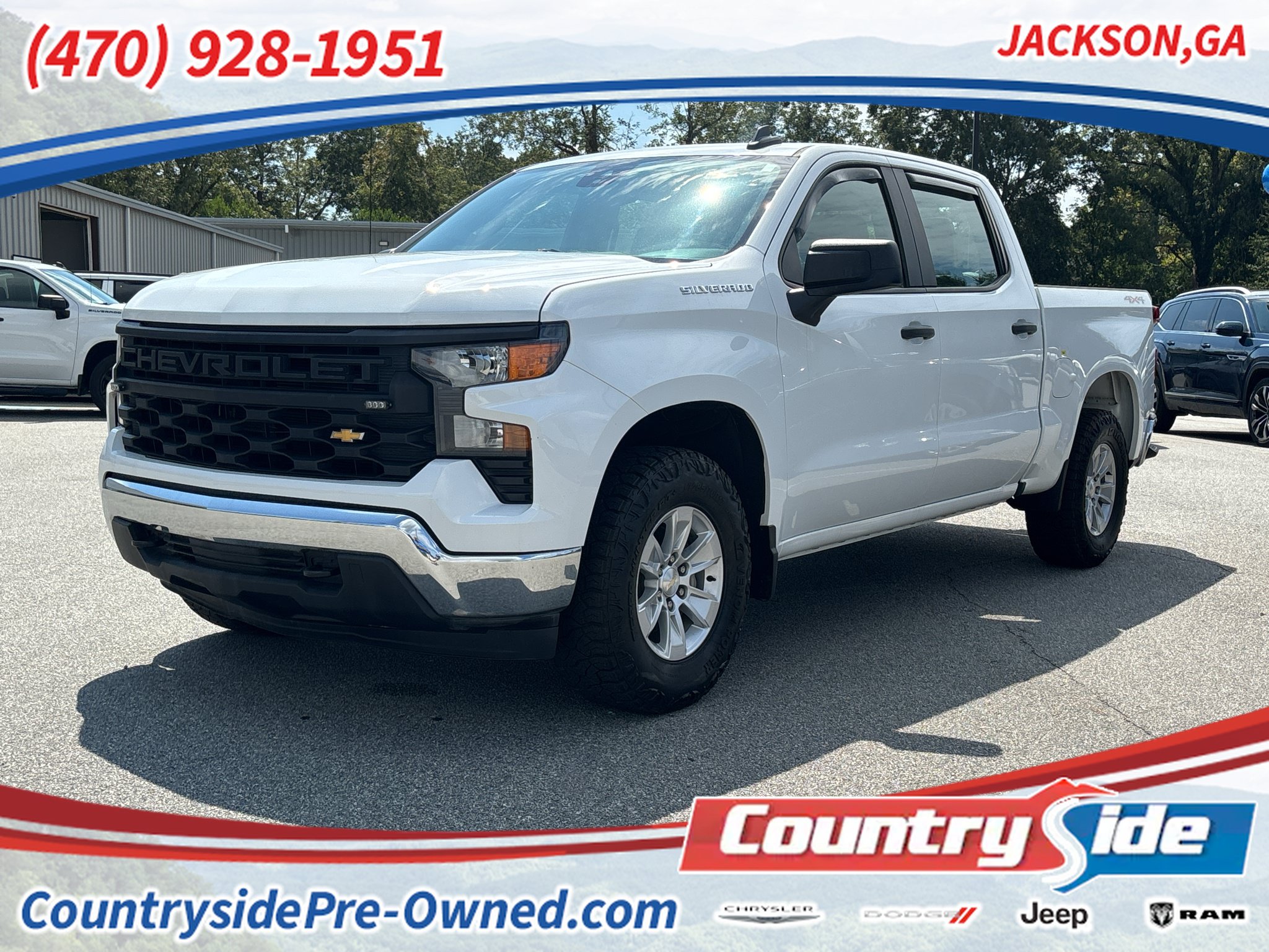 Used 2023 Chevrolet Silverado 1500 W/T w/ Trailering Package AWD/4WD image 1