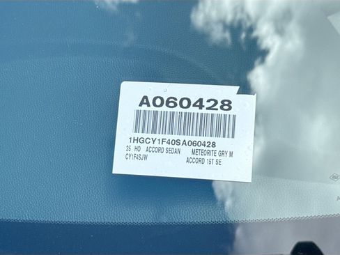 New 2025 Honda Accord SE image 26