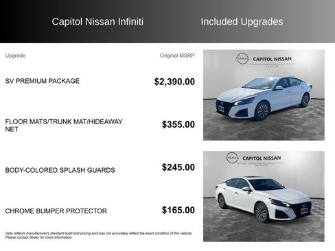 Used 2023 Nissan Altima 2.5 SV w/ SV Premium Package image 8