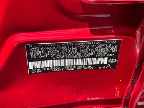 Used 2022 Lexus IS 350 F Sport w/ Accessory Package RWD image 46