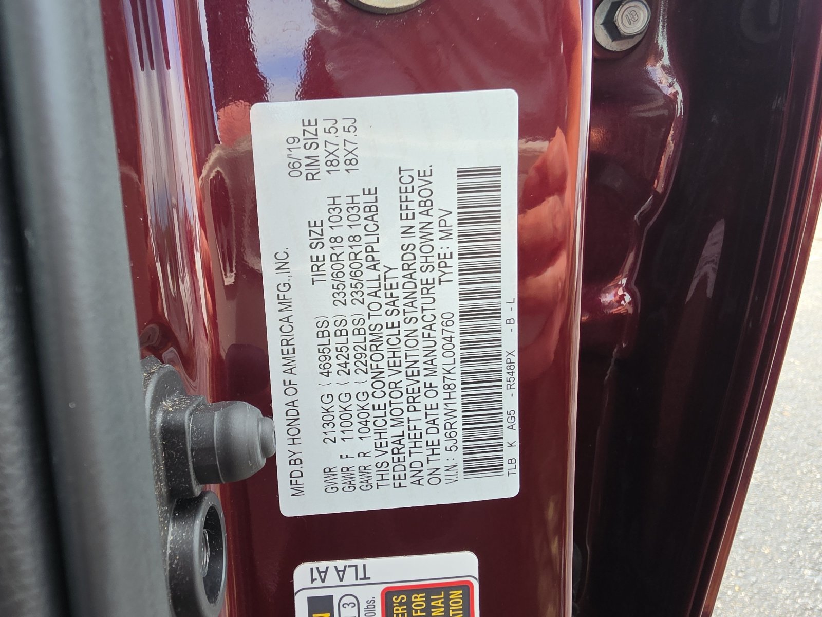 Used 2019 Honda CR-V EX-L image 31
