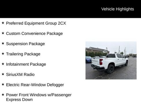 Used 2022 Chevrolet Silverado 1500 Custom Trail Boss AWD/4WD image 4
