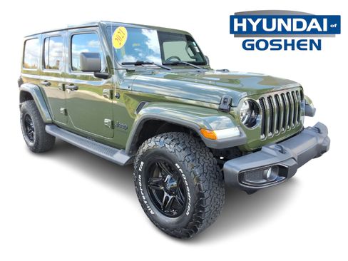 Used 2021 Jeep Wrangler Unlimited Sahara image 3