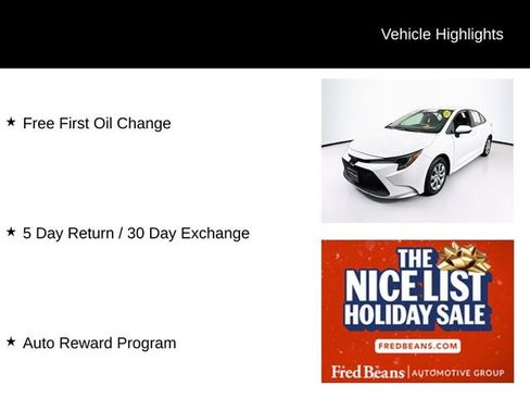 Certified 2021 Toyota Corolla LE image 3