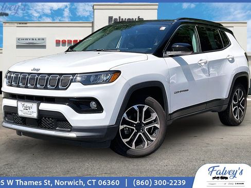 Certified 2022 Jeep Compass Limited w/ Sun and Sound Group AWD/4WD image 1