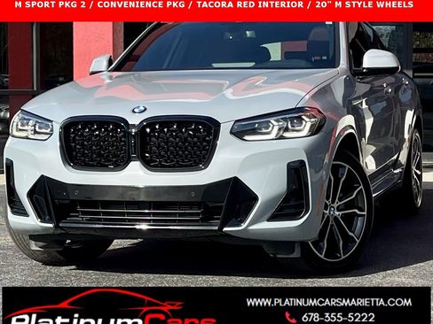 Used 2022 BMW X4 xDrive30i w/ M Sport Package 2 image 1