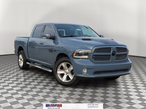 Used 2015 RAM 1500 Sport w/ Ceramic Blue Sport Package image 1