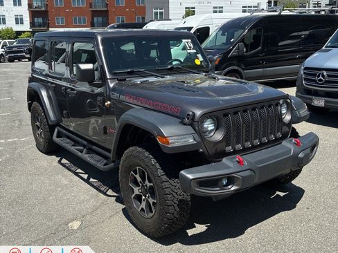 Used 2019 Jeep Wrangler Unlimited Rubicon w/ LED Lighting Group AWD/4WD image 1