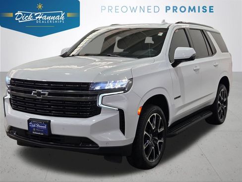 Used 2021 Chevrolet Tahoe RST w/ Luxury Package AWD/4WD image 1