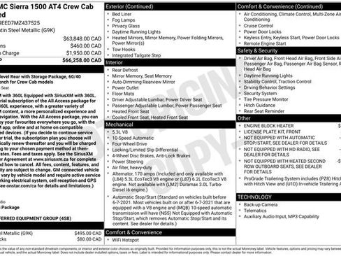 Used 2021 GMC Sierra 1500 AT4 AWD/4WD image 14