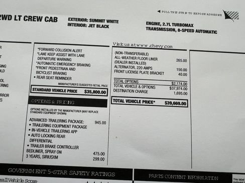 Used 2025 Chevrolet Colorado LT w/ Advanced Trailering Package RWD image 31