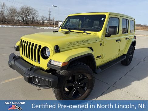 Used 2023 Jeep Wrangler Unlimited Sahara image 1