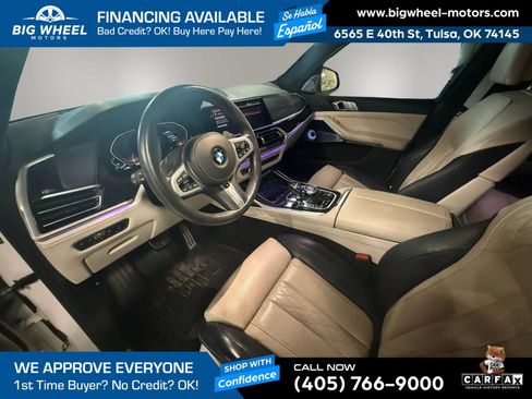 Used 2021 BMW X7 M50i w/ Dynamic Handling Package AWD/4WD image 9
