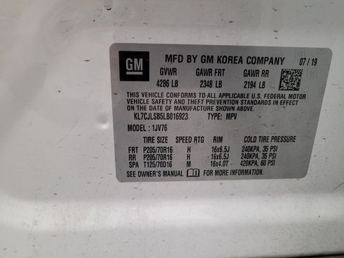 Used 2020 Chevrolet Trax LT w/ LT Convenience Package FWD image 33