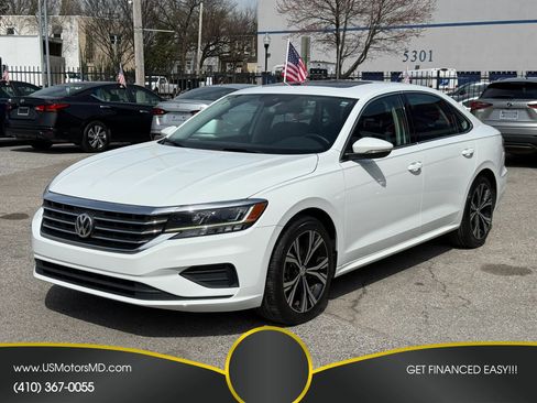 Used 2021 Volkswagen Passat 2.0T SE image 1