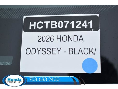 New 2026 Honda Odyssey EX-L image 37
