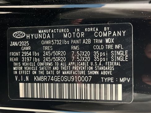 Used 2025 Hyundai Palisade Calligraphy FWD image 41