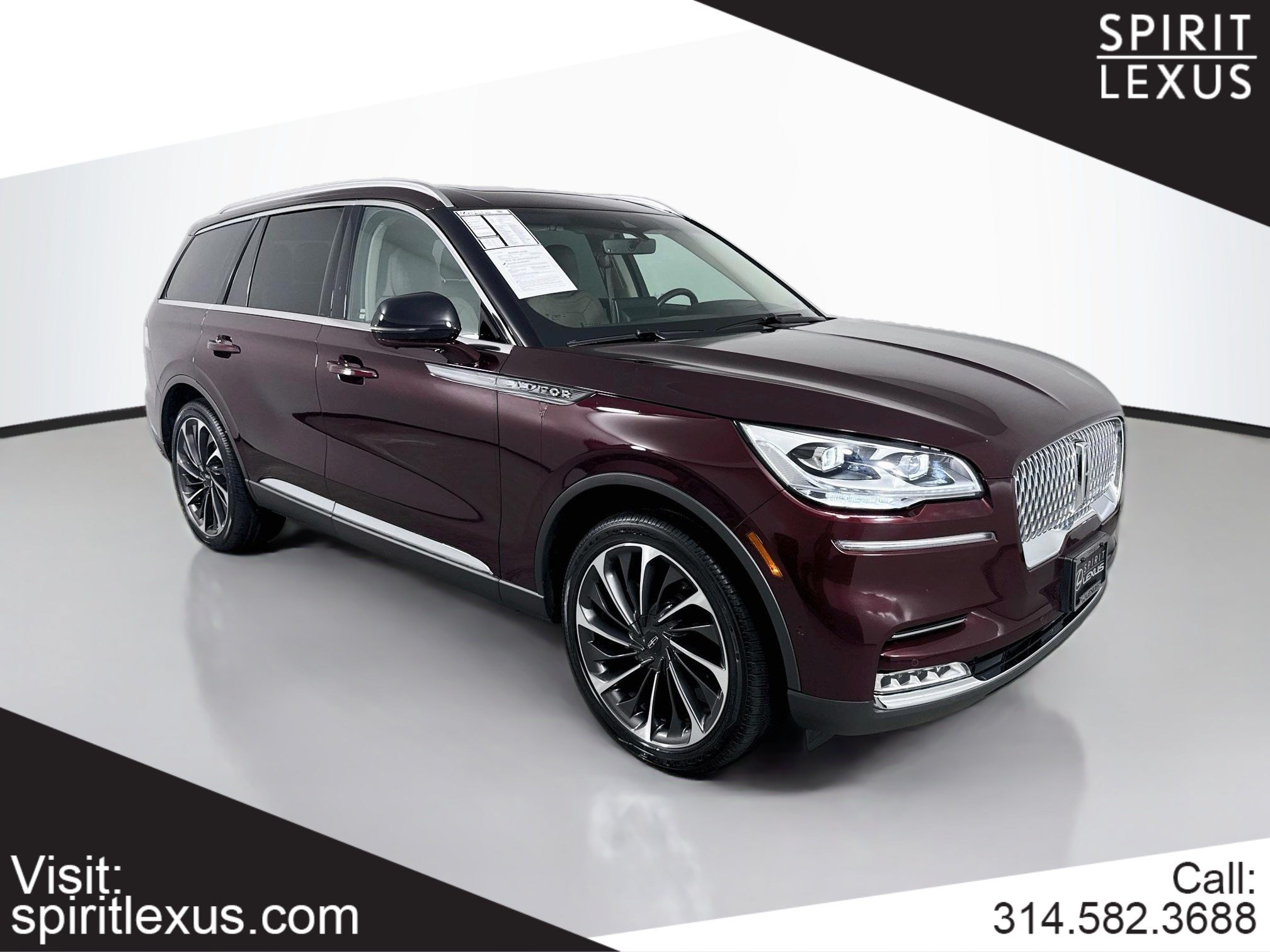 Used 2022 Lincoln Aviator Reserve w/ Equipment Group 201A AWD/4WD image 1