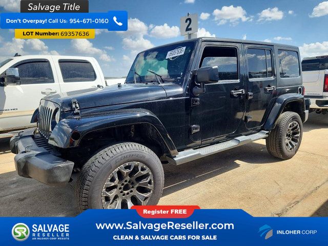 Used 2017 Jeep Wrangler Unlimited Sahara w/ Connectivity Group AWD/4WD image 1
