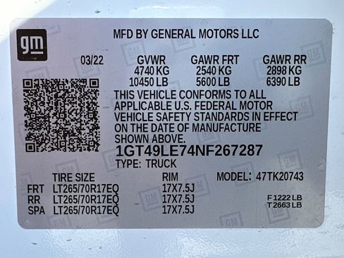 Used 2022 GMC Sierra 2500 Pro w/ Convenience Package image 32