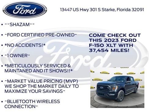 Certified 2023 Ford F150 XLT w/ Equipment Group 302A High AWD/4WD image 6
