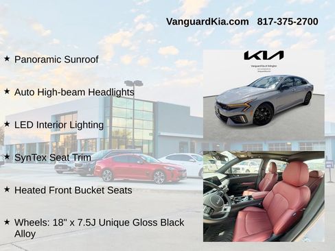Certified 2026 Kia K5 GT-Line w/ GT-Line Premium Package FWD image 12