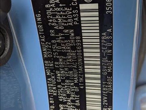 Used 2022 Toyota Camry TRD w/ TRD Package w/JBL Audio image 23