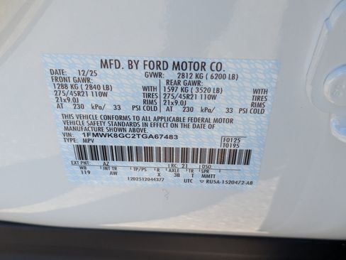 New 2026 Ford Explorer ST w/ Sun And Sound Package image 44