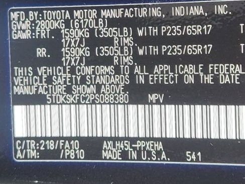 Used 2023 Toyota Sienna LE image 12