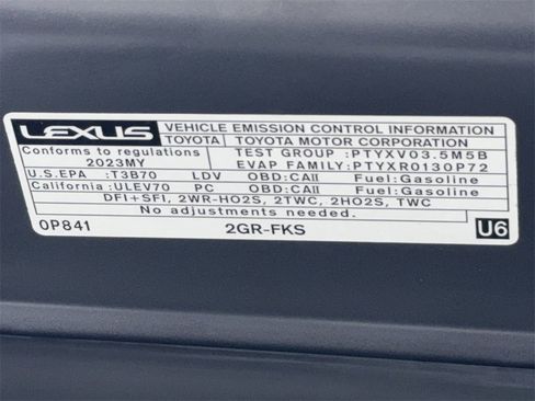 Used 2023 Lexus ES 350 w/ Premium Package image 57