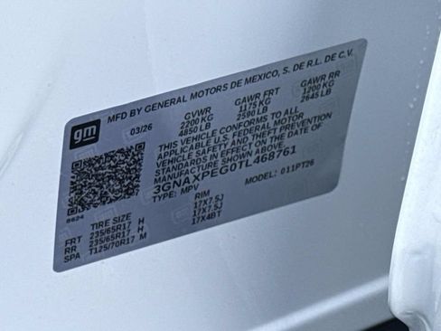 New 2026 Chevrolet Equinox LT AWD/4WD image 18