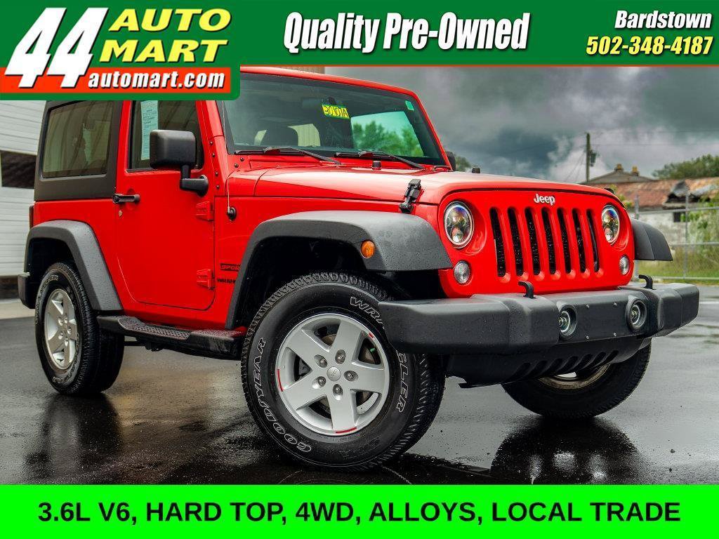 Used 2017 Jeep Wrangler Sport w/ Quick Order Package 24S AWD/4WD image 1