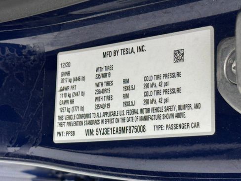 Used 2021 Tesla Model 3 Standard Range Plus image 47