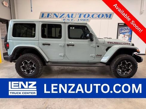 Used 2023 Jeep Wrangler Unlimited Rubicon w/ Cold Weather Group AWD/4WD image 1