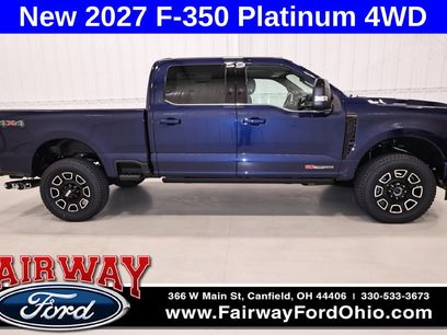 New 2027 Ford F350 Platinum