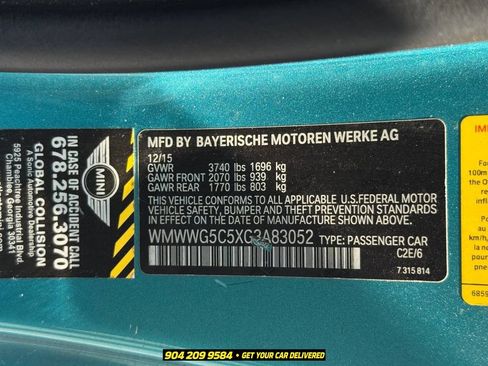 Used 2016 MINI Cooper Convertible FWD image 10