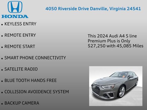 Used 2024 Audi A4 2.0T Premium Plus AWD/4WD image 7