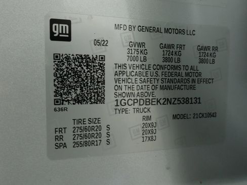 Used 2022 Chevrolet Silverado 1500 Custom image 24